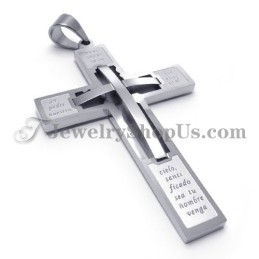 Eleganter Kreuz-Anhänger Aus Titan