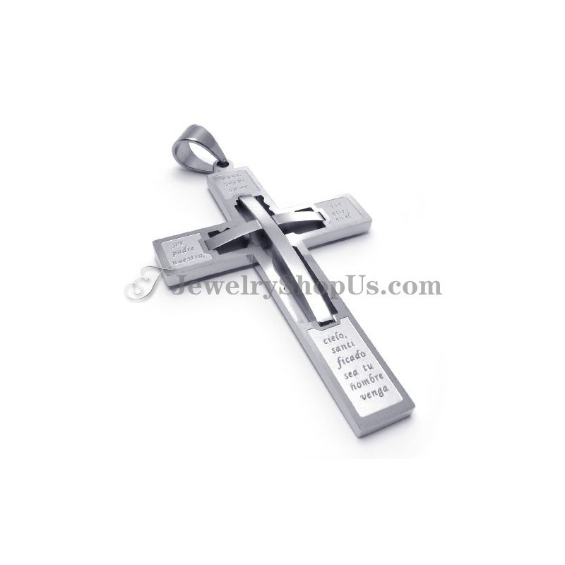 Eleganter Kreuz-Anhänger Aus Titan Eleganter Kreuz-Anhänger Aus Titan