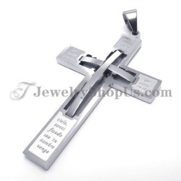 Eleganter Kreuz-Anhänger Aus Titan