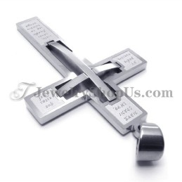 Eleganter Kreuz-Anhänger Aus Titan