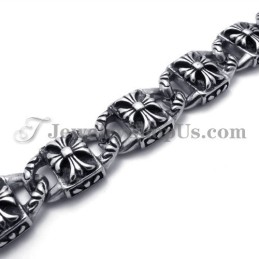 Modisches Kreuz-Titan-Armband