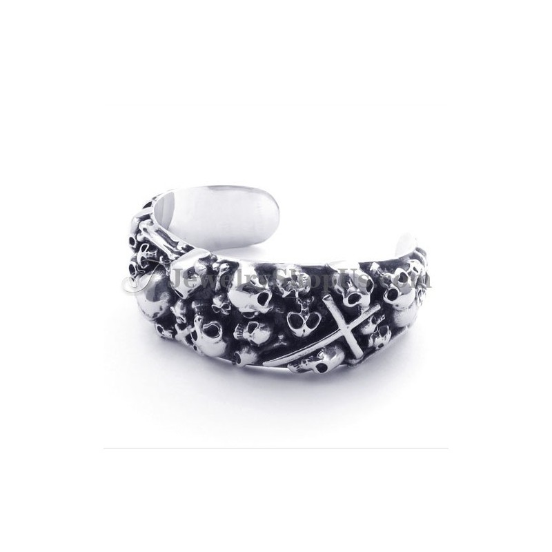 Titan Totenkopf Armband Titan Totenkopf Armband