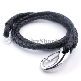 Titan-Lederarmband