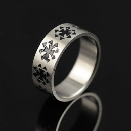 Exquisiter Herrenring Aus Titan