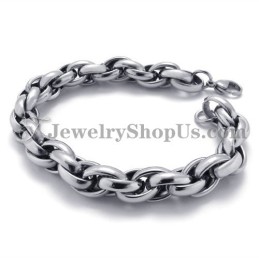 Modisches Silbernes Titanarmband
