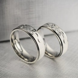 Titanring-Paare-Muster