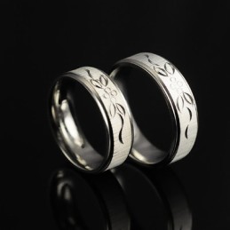 Titanring-Paare-Muster