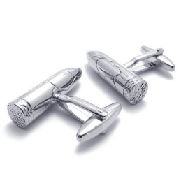Modernes Design Farbbrillanz Stabile Qualität Titan Manschettenknöpfe