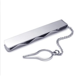 Elegante Form Farbbrillanz Hochwertige Titan-Krawattenklammern
