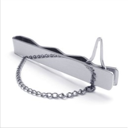 Elegante Form Farbbrillanz Hochwertige Titan-Krawattenklammern