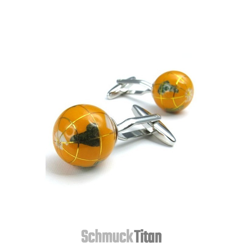 Ausgefeilte Technologie Farbenfrohe Brillanz Hervorragende Qualität Titan-Manschettenknöpfe