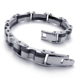 Gekonnte Verarbeitung Farbbrillanz Hochwertiges Titanarmband