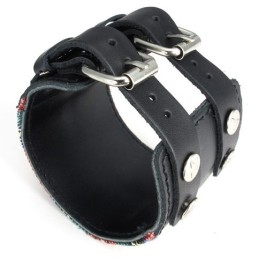 Schönes Design Bunte Ausgezeichnete Qualität Titan Leder Armreif