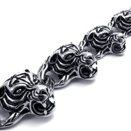 Professionelles Design Farbbrillanz Weltweit Bekanntes Titanarmband