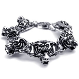 Professionelles Design Farbbrillanz Weltweit Bekanntes Titanarmband