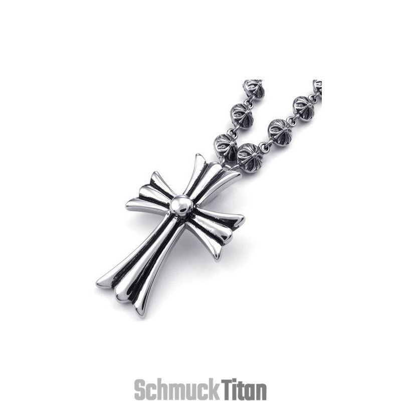 Geschickte Herstellung Zarte Farben Stabile Qualität Titan Kreuz Anhänger