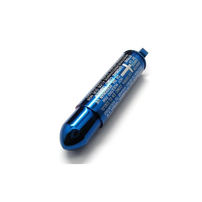 Herren Blau Reines Titan Kreuz Halskette Kugel Anhänger Herren Blau Reines Titan Kreuz Halskette Kugel Anhänger