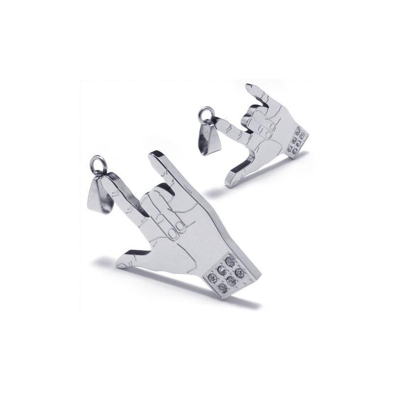 Herren-Halskette Mit Anhänger Aus Reinem Titan, Silberfarben (Neu) Herren-Halskette Mit Anhänger Aus Reinem Titan, Silberfarben (Neu)
