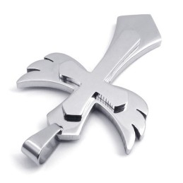 Elegante Form Farbbrillanz Zuverlässige Qualität Titan Kreuz Anhänger
