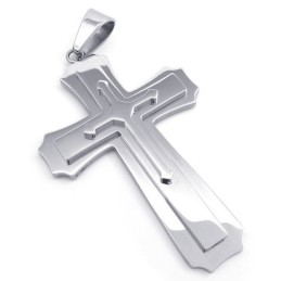 Professionelles Design Farbbrillanz Stabile Qualität Titan Kreuz Anhänger