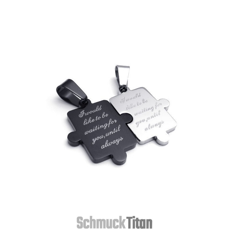 Fein Verarbeitete Zarte Farben Für Einen Langjährigen Ruf Titan-Anhänger