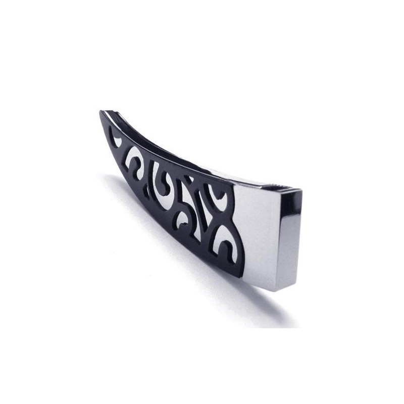 Herren-Halskettenanhänger „Black Lance“ Aus Reinem Titan 6588