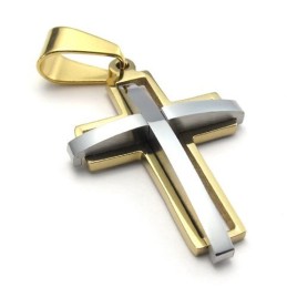 Attraktives Design Farbbrillanz Bekannt Für Seine Feine Qualität Titan Kreuz Anhänger