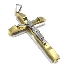 Ausgefeilte Technologie Farbbrillanz Für Eine Lange Geschichte Titan Kreuz Anhänger