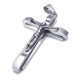 Professionelles Design Farbbrillanz Die Königin Der Qualität Titan Kreuz Anhänger