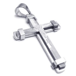 Elegante Form Farbbrillanz Ausgezeichnete Qualität Titan Kreuz Anhänger