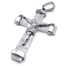 Ausgefeilte Technologie Zarte Farben Die Königin Der Qualität Titan Kreuz Anhänger