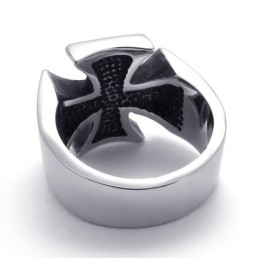 Elegante Form Farbbrillanz Hochwertiger Titanring
