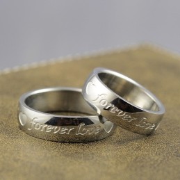 Für Immer Liebe Paare Recht Ring