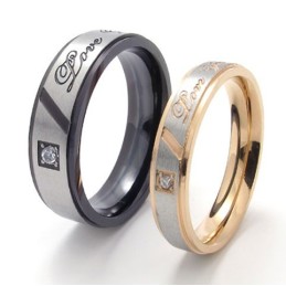 Geschicktes Design Farbbrillanz Zuverlässiger Ruf Titanring