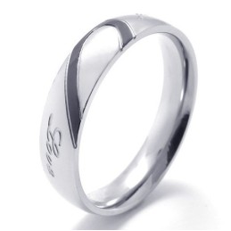 Elegante Form Farbbrillanz Ausgezeichnete Qualität Titan Ring