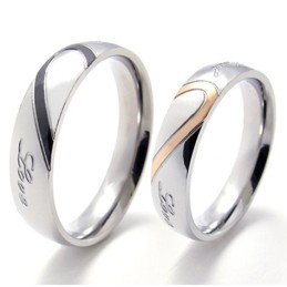 Elegante Form Farbbrillanz Ausgezeichnete Qualität Titan Ring