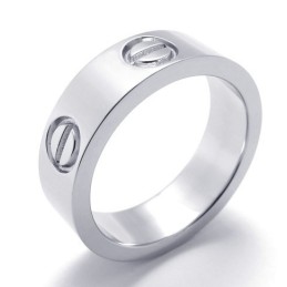 Verschiedene Stile Zarte Farben Hochwertiger Titanring
