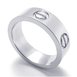 Verschiedene Stile Zarte Farben Hochwertiger Titanring
