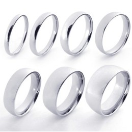 Verschiedene Stile Farbbrillanz Hochwertiger Titanring