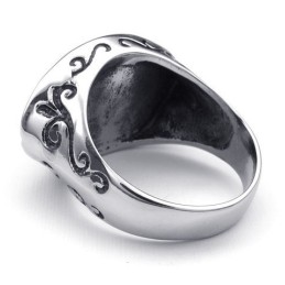 Schönes Design Farbbrillanz Stabile Qualität Titan Ring